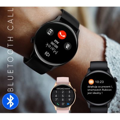 10. Smartwatch RUBICON RNCF10 Black SMARUB237