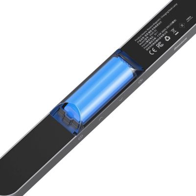 9. Baseus magnetyczna lampka nocna LED lampa pod szafkę do domu kuchni pokoju szary (DGXC-C0G)