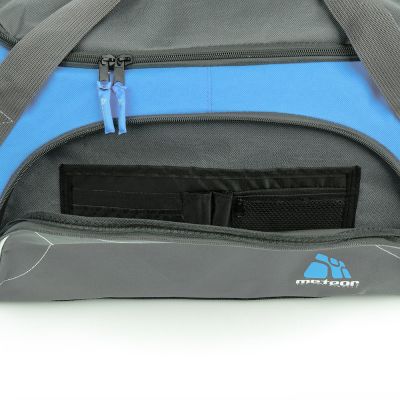 Torba firma Meteor Nanna model 75404 kolor szaro-niebieska