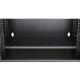 20. Extralink LITE 4U 530X400 WALL-MOUNTED RACKMOUNT CABINET BLACK Stojak wolnostojący/ścienny/podłogowy Czarny