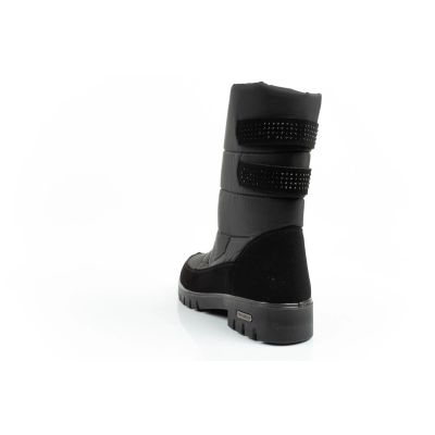 5. Progress buty zimowe śniegowce botki damskie ocieplane modne na zamek