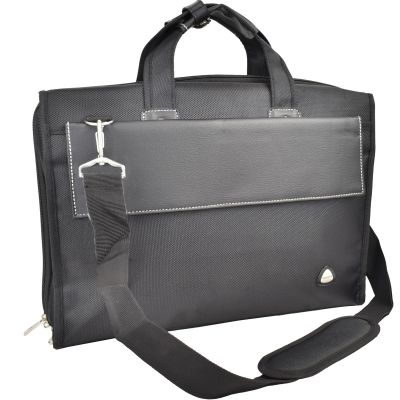 3. TORBA Z OPCJĄ NA LAPTOP CZARNA SEMI LINE