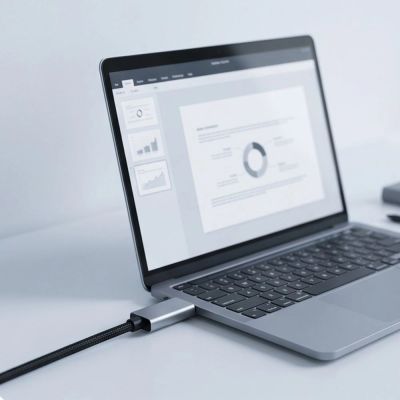 5. Kabel Tech-Protect UltraBoost USB-C to HDMI 2.1 200 cm 8K 60HZ - szary