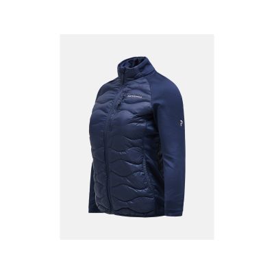 2. Kurtka puchowa Peak Performance W Helium Down Hybrid Jacket granatowy