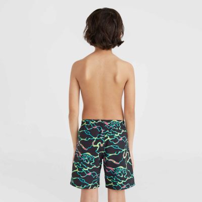 4. Szorty kąpielowe O'Neill Jack Cali Crazy 14'' Swim Shorts Jr 92800613561