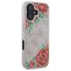 4. Etui Guess 4G Flowers Print MagSafe na iPhone 16 6.1" - różowe