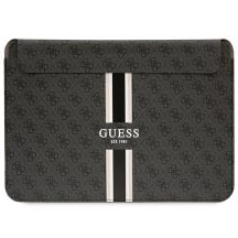 Pokrowiec Guess 4G Printed Stripes na laptopa 14" - czarny