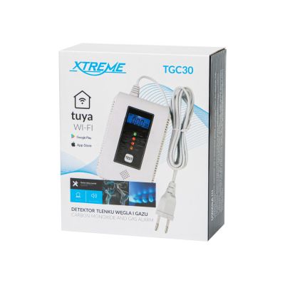 4. BLOW DETEKTOR CZUJNIK CZADU I GAZU TGC30 WIFI TUYA