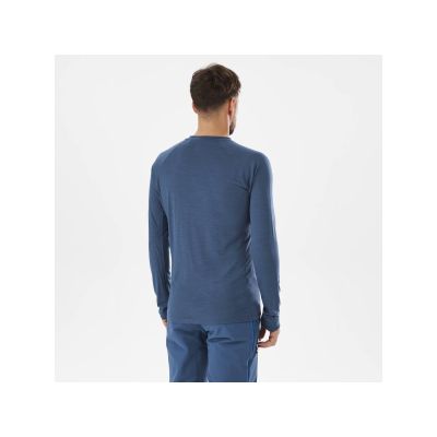 8. Bielizna MILLET M Trilogy Wool Ts Ls granatowy