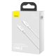 7. Kabel Baseus Superior Series USB-C / Lightning PD 20W 2 m - biały