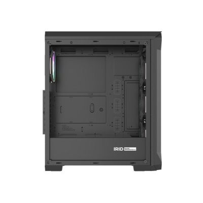 30. Obudowa NATEC Genesis Irid 505 ARGB NPC-1518 (ATX. Micro ATX. Mini ITX; kolor czarny)