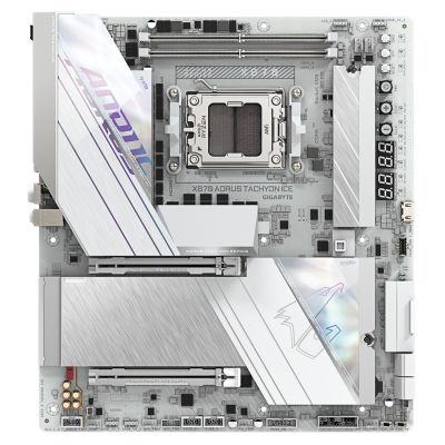 3. GIGABYTE X870 AORUS TACHYON ICE AMD X870 Gniazdo AM5 Rozszerzone ATX