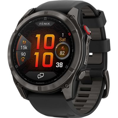 14. Garmin Fenix 8 Pro 51 mm AMOLED Black 3,56 cm (1.4")