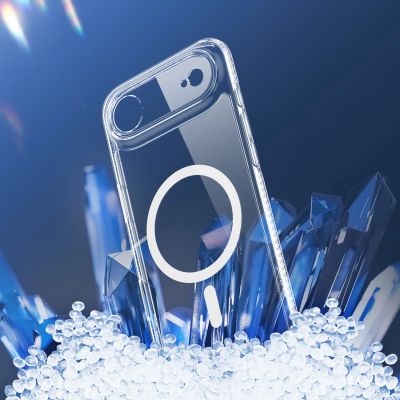 7. Etui Dux Ducis Clin Mag na iPhone 17 Air kompatybilne z MagSafe - przezroczyste