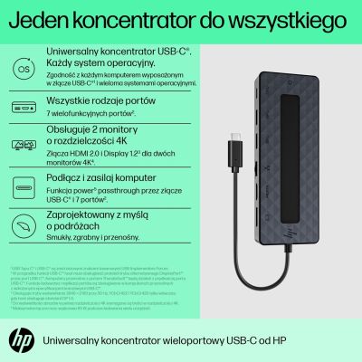 11. Hub HP USB-C Universal Multiport