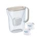 2. Dzbanek filtrujący Brita Style Essential+2 wkłady MaxtraPro PP (2,4l; piaskowy)