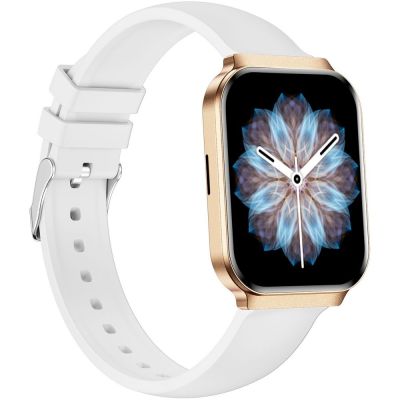 9. Smartwatch Gravity Różowe Złoto Pasek + Bransoleta GT44-1