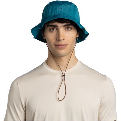 2. Kapelusz BUFF GO BUCKET HAT SOLID  TEAL S/M