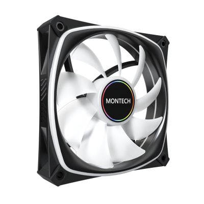 2. Montech AX120 PRO Obudowa komputera Wentylator 12 cm Czarny 3 szt.