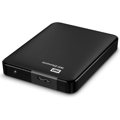 3. Dysk zewnętrzny HDD WD Elements Portable 4TB 2.5 Black