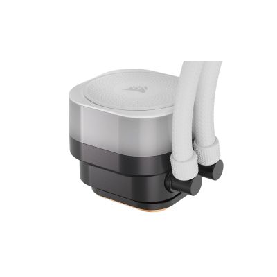 2. Corsair iCUE LINK TITAN RX RGB Procesor Chłodnica cieczy all-in-one 12 cm Biały 1 szt.