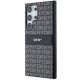 8. Etui DKNY Leather Mono Stripe & Metal Logo na Samsung Galaxy S24 Ultra - czarne