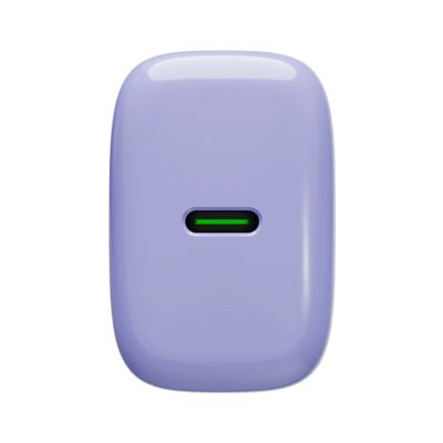 3. Ładowarka sieciowa Puro Pro Lite 30W USB-C  - fioletowa