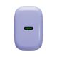 3. Ładowarka sieciowa Puro Pro Lite 30W USB-C  - fioletowa