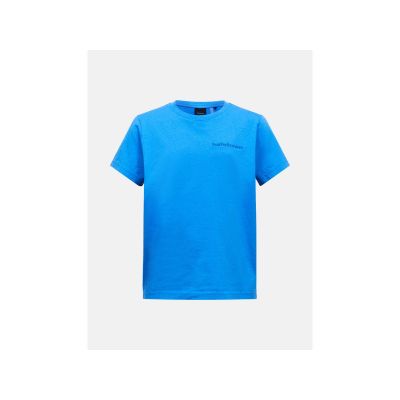 Koszulka juniorska PEAK PERFORMANCE Jr Original Small Logo Tee kolor niebieski