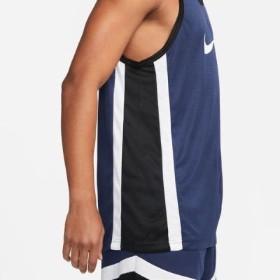 3. Koszulka koszykarska Nike Icon Dri-FIT Basketball Jersey Granatowa - DV9967-410