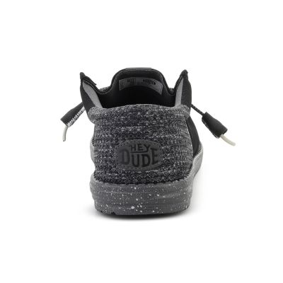 7. HEYDUDE WALLY FUNK MULTI MESH BLACK/SMOKE GREY 45146-0PM