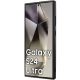 5. Etui BMW Signature Leather Crossing Lines Pattern na Samsung Galaxy S24 Ultra - czarne
