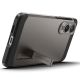 9. Etui Spigen Tough Armor MagSafe na Samsung Galaxy S25 Edge - szaro-czarne