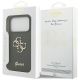 8. Etui Guess Silicone Big 4G Script na iPhone 17 Pro Max - zielone