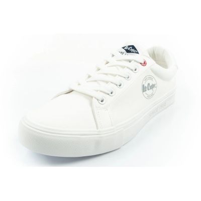 3. Lee Cooper buty sportowe męskie trampki modne białe wygodne