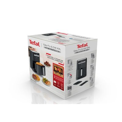 6. Tefal Easy Fry & Grill EY8018 6,5 l Autonomiczny 1830 W Frytkownica na gorące powietrze Czarny
