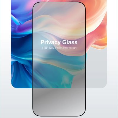 5. Szkło hartowane AMAZINGTHING Radix Privacy prywatyzujące na iPhone 17
