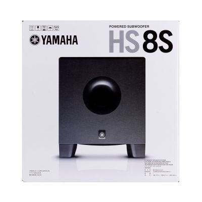 5. Yamaha HS8S - Aktywny 8-calowy subwoofer z systemem Bass Reflex