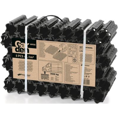 3. KRATKA NAJAZDOWA/ PARKINGOWA 5SZT CZARNY