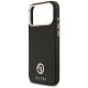 6. Etui Guess Grained Strass Logo MagSafe na iPhone 17 Pro Max - czarne