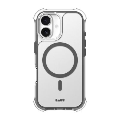 5. LAUT AERO PROTECT pokrowiec na telefon komórkowy 16 cm (6.3") Szary, Przezroczysty