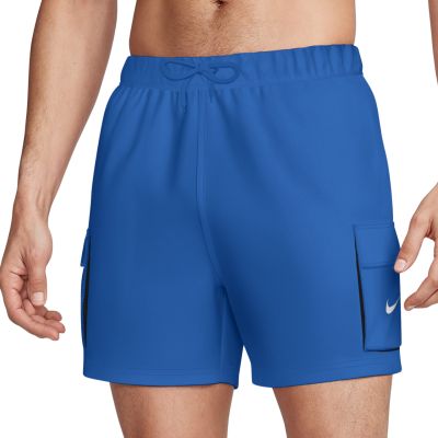 3. Spodenki kąpielowe Nike Voyage Solid Essenti Game niebieskie NESSG454 494