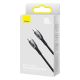5. Kabel Baseus CADH000701 USB-C - USB-C PD 100W 5A 480Mb/s 1m - czarny