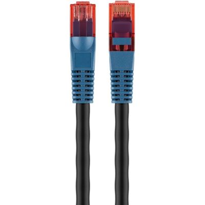 2. Goobay 94397 kabel sieciowy Czarny 75 m Cat6 U/UTP (UTP)