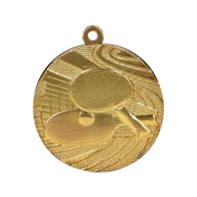 8. Medal złoty - tenis stołowy - medal stalowy