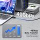 15. UNITEK KABEL USB-C 4.0 PD 100W 40 GBPS 8K 2M