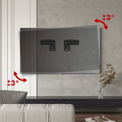 13. Uchwyt do TV Maclean, kompatybilny z telewizorami Samsung QLED, 43"-85", max. 60kg, MC-806 N