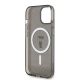 7. Etui Karl Lagerfeld IML Ikonik MagSafe do iPhone 15 - czarne