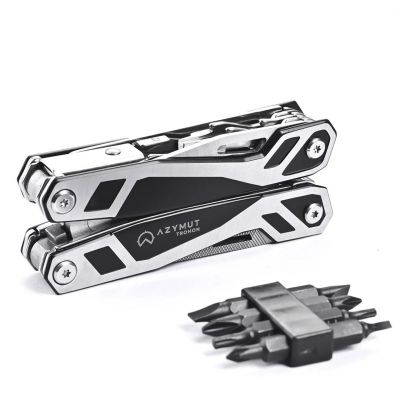 10. Multitool AZYMUT Trohon - 12 narzędzi +8 bitów +kabura (H-P2010121)
