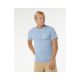 Koszulka męska RIP CURL Vaporcool Search 3 Stacks Tee niebieska